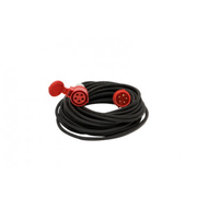 Prolongateur Qualité Ho3Vvh2F 2X 0.75 Prise 6A Noir 10M - (Lot De 2)[b7